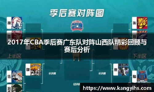2017年CBA季后赛广东队对阵山西队精彩回顾与赛后分析